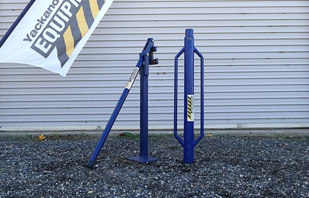 Steel post dropper hammer and remover