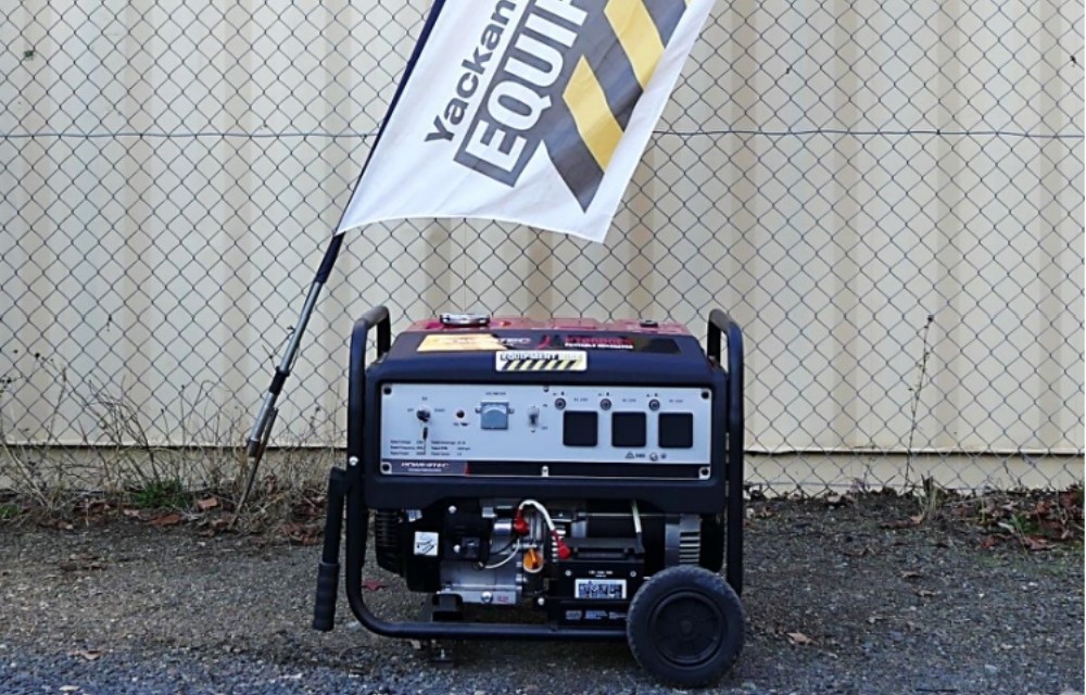 Powertec portable petrol generator